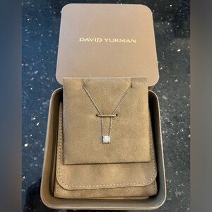 David Yurman - Petite Chatelaine Pendant Necklace
Silver with Pavé Diamonds